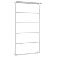SKA nástěnný sušák ručníků s policí 604x1184x252mm, bílá mat SKA nástěnný sušák ručníků s policí 604x1184x252mm, bílá mat