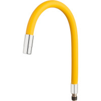 Elastické rameno k baterii 70710, žlutá-chrom Elastické rameno k baterii 70710, žlutá-chrom