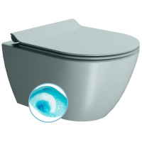 PURA závěsná WC mísa, Swirlflush, 36x50cm, ghiaccio dual-mat PURA závěsná WC mísa, Swirlflush, 36x50cm, ghiaccio dual-mat