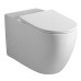 INFINITY WC kombi mísa, Rimless, 63x37 cm, spodní/zadní odpad, bílá INFINITY WC kombi mísa, Rimless, 63x37 cm, spodní/zadní odpad, bílá