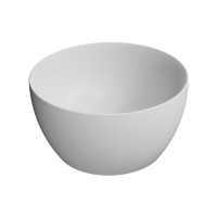 PURA keramické umyvadlo na desku, průměr 42x22cm, bílá mat PURA keramické umyvadlo na desku, průměr 42x22cm, bílá mat