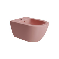 PURA bidet závěsný, 36x55cm, blush mat PURA bidet závěsný, 36x55cm, blush mat