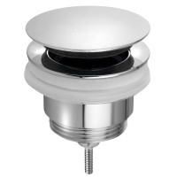 Umyvadlová výpust 5/4“, click-clack, velká zátka, 10-45mm, chrom Umyvadlová výpust 5/4“, click-clack, velká zátka, 10-45mm, chrom