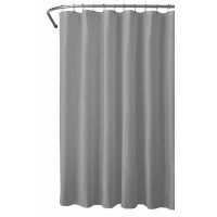 Sprchový závěs 180x180cm, polyester, šedá