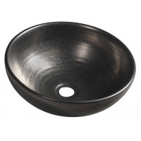 ATTILA keramické umyvadlo, průměr 42,5 cm, metalická měď ATTILA keramické umyvadlo, průměr 42,5 cm, metalická měď