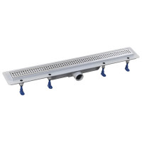 INDY sprchový kanálek s nerezovým roštem, superflow, DN50, 710x122x65 mm INDY sprchový kanálek s nerezovým roštem, superflow, DN50, 710x122x65 mm