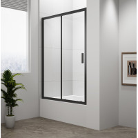 DEEP BLACK sprchové dveře 1100x1650mm, čiré sklo DEEP BLACK sprchové dveře 1100x1650mm, čiré sklo