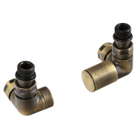 CORNER SIMPLY připojovací sada ventilů triaxiální, pravé provedení, bronz CORNER SIMPLY připojovací sada ventilů triaxiální, pravé provedení, bronz