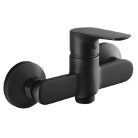 LOTTA nástěnná dřezová baterie 3/4", bez ramínka, černá mat LOTTA nástěnná dřezová baterie 3/4", bez ramínka, černá mat