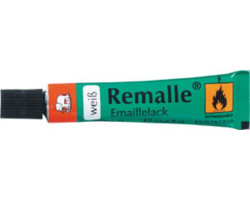 REMALLE opravný smalt, 8 ml, bílá