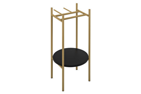 PUNO podstavec pod kulatá umyvadla 375x830x448xmm, zlato mat PUNO podstavec pod kulatá umyvadla 375x830x448xmm, zlato mat