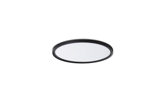 AZPO stropní LED svítidlo, ø 225mm, 11,8W, 3000/4000/6000K, IP54, černá mat