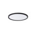 AZPO stropní LED svítidlo, ø 225mm, 11,8W, 3000/4000/6000K, IP54, černá mat