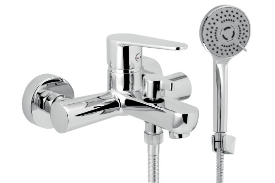 Vanová nástěnná baterie Titania Fresh ECO, 150 mm, chrom Vanová nástěnná baterie Titania Fresh ECO, 150 mm, chrom
