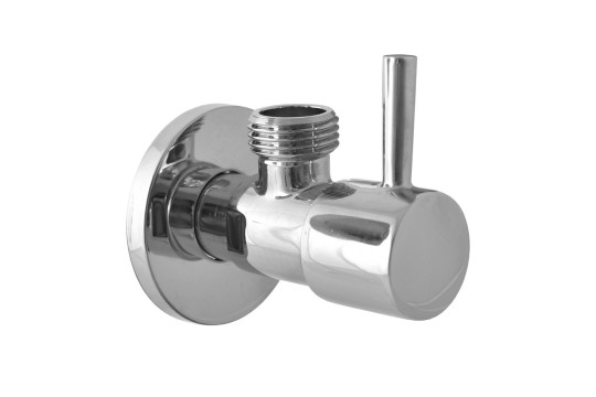 Rohový ventil s keramickým vrškem 1/2"x3/8", chrom Rohový ventil s keramickým vrškem 1/2"x3/8", chrom