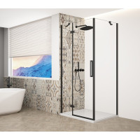 TRINITY BLACK čtvercový sprchový kout 900x900mm, čiré sklo, levé TRINITY BLACK čtvercový sprchový kout 900x900mm, čiré sklo, levé