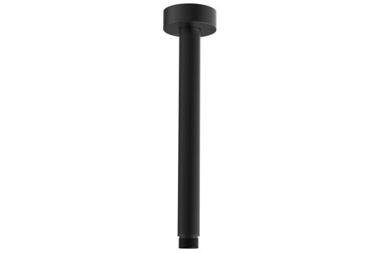 Sprchové stropní ramínko, kulaté, 200mm, černá mat Sprchové stropní ramínko, kulaté, 200mm, černá mat
