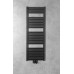 TONDI otopné těleso rovné 450x1330 mm, středové připojení, černá mat