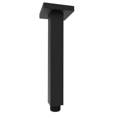 Sprchové stropní ramínko, hranaté, 200mm, černá mat Sprchové stropní ramínko, hranaté, 200mm, černá mat