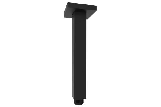 Sprchové stropní ramínko, hranaté, 200mm, černá mat Sprchové stropní ramínko, hranaté, 200mm, černá mat