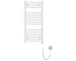 ORBIT-E elektrické otopné těleso oblé 450x960 mm, 300W, bílá