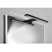 SERAPA LED svítidlo 5W, 230V, 300x40x100mm, IP44, plast, černá mat