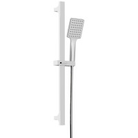 Sprchová souprava hranatá, posuvný držák 680mm, chrom Sprchová souprava hranatá, posuvný držák 680mm, chrom