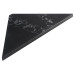 ABELINE rohová police rockstone 200x200mm, black attica ABELINE rohová police rockstone 200x200mm, black attica