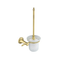 WC štětka, bronz WC štětka, bronz