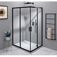 SIGMA SIMPLY BLACK obdélníkový sprchový kout 1000x800 mm, L/P varianta, rohový vstup, čiré sklo SIGMA SIMPLY BLACK obdélníkový sprchový kout 1000x800 mm, L/P varianta, rohový vstup, čiré sklo