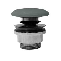 GSI umyvadlová výpust 5/4“, click-clack, keramická zátka, agave mat GSI umyvadlová výpust 5/4“, click-clack, keramická zátka, agave mat