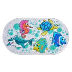 SEA podložka do vany, 69x39cm, s protiskluzem, PVC, multi color
