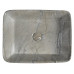 DALMA keramické umyvadlo 48x38x13 cm, hranaté, grigio DALMA keramické umyvadlo 48x38x13 cm, hranaté, grigio