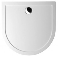 ISA 90 sprchová vanička z litého mramoru, půlkruh 90x90x4cm, bílá ISA 90 sprchová vanička z litého mramoru, půlkruh 90x90x4cm, bílá