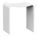 KORAL koupelnová stolička 40x43x30cm, solid surface, bílá mat KORAL koupelnová stolička 40x43x30cm, solid surface, bílá mat