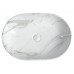 DALMA keramické umyvadlo 59x42x14 cm, carrara DALMA keramické umyvadlo 59x42x14 cm, carrara
