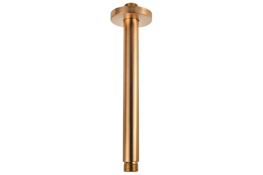 Sprchové stropní ramínko, kulaté, 200mm, měď mat Sprchové stropní ramínko, kulaté, 200mm, měď mat
