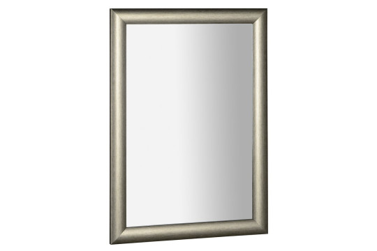 VALERIA zrcadlo v dřevěném rámu 580x780mm, platina VALERIA zrcadlo v dřevěném rámu 580x780mm, platina