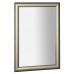VALERIA zrcadlo v dřevěném rámu 580x780mm, platina VALERIA zrcadlo v dřevěném rámu 580x780mm, platina