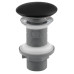 Umyvadlová výpust 5/4“, click-clack, keramická zátka, tl.20-70mm, černá mat Umyvadlová výpust 5/4“, click-clack, keramická zátka, tl.20-70mm, černá mat
