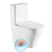 BELLO RIMLESS WC kombi, spodní/zadní odpad, bílá BELLO RIMLESS WC kombi, spodní/zadní odpad, bílá