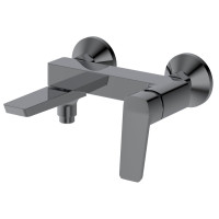 FLERY nástěnná vanová/sprchová baterie, otočné ramínko, gun metal FLERY nástěnná vanová/sprchová baterie, otočné ramínko, gun metal