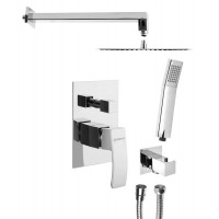 GINKO podomítkový sprchový set s pákovou baterií, 2 výstupy, chrom GINKO podomítkový sprchový set s pákovou baterií, 2 výstupy, chrom