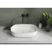 INFINITY OVAL keramické umyvadlo na desku, 55x36 cm, bílá INFINITY OVAL keramické umyvadlo na desku, 55x36 cm, bílá
