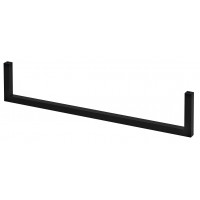AVICE sušák osušky, 450x95mm, černá mat AVICE sušák osušky, 450x95mm, černá mat
