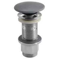 Umyvadlová výpust 5/4“, click-clack, betonová zátka, šedá Umyvadlová výpust 5/4“, click-clack, betonová zátka, šedá