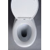 HANDICAP WC kombi zvýšený sedák, Rimless, zadní odpad, bílá HANDICAP WC kombi zvýšený sedák, Rimless, zadní odpad, bílá
