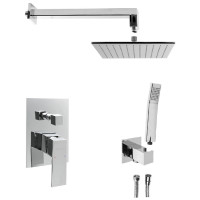 LATUS podomítkový sprchový set s pákovou baterií, 2 výstupy, chrom LATUS podomítkový sprchový set s pákovou baterií, 2 výstupy, chrom