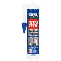 TOTAL TECH EXPRESS, lepidlo a tmel, 290ml, bílá TOTAL TECH EXPRESS, lepidlo a tmel, 290ml, bílá