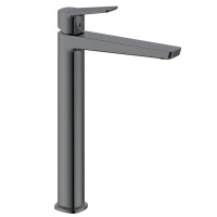FLERY stojánková umyvadlová baterie vysoká, gun metal FLERY stojánková umyvadlová baterie vysoká, gun metal